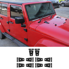 RT-TCZ Hood & Door Hinge Cover for 2007-2017 Jeep Wrangler JK JKU Unlimited Accessories