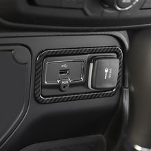 For 2016+ Jeep Renegade Interior Cigarette Lighter Switch Button Cover Frame Trim
