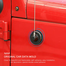 For Jeep Wrangler 2007-2023 JK JKU JL JLU JT Car Antenna Base Cover Trim Decoration RT-TCZ