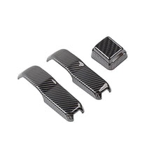 For 2018+ Jeep Wrangler JL Engine Hood Bra Trim & Rear Wiper Nozzle Trim Cover 3Pcs RT-TCZ