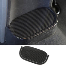 RT-TCZ Interior Rear Cup Holder Cover Trim for Jeep Wrangler JK JKU 07-10 Carbon Fiber