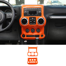 For 2011-2017 Jeep Wrangler JK Dashboard & Air Conditioning Switch Panel Frame Cover Trims RT-TCZ