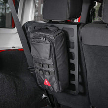 RT-TCZ Metal Storage Rack Shelf Rear Seat Trunk Organizer for Jeep Wrangler 2007-2017 JK JKU Interior Accessories Black 1PCS