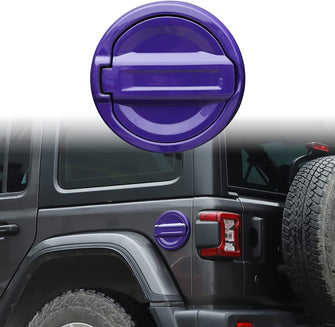 RT-TCZ Fuel Tank Gas Cap Decor Cover Trim for 2018+ Jeep Wrangler JL JLU, Purple RT-TCZ