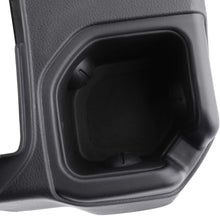 For 2018+ Jeep Wrangler JL JLU, Gladiator JT Rear Seat Cup Holder Floor Console Mounted Drink Holders Black RT-TCZ