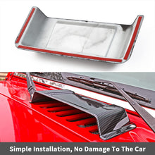 For 1997-2017 Jeep Wrangler TJ JK JKU Hood Vent Hood Scoop Vent Cover Trim(Carbon Fiber) RT-TCZ