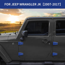 RT-TCZ Door Hinge Trim Cover ABS Exterior Accessories for 2007-2017 Jeep Wrangler JK JKU 4-Door 8PCs