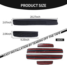 RT-TCZ Door Sill Guards Door Entry Guards Protectors Entry Scuff Plate Cove Exterior Accessories for Jeep Gladiator JT 2018-2021 4 Door freeshipping - RT-TCZ