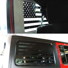 RT-TCZ Rear Window Sticker Decal for 2011-2017 Jeep Wrangler JKU, American Flag