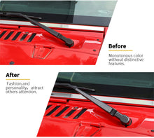 RT-TCZ Front Window Windshield Wiper Arm & Blade Decoration Cover Trim for 2007-2017 Jeep Wrangler JK freeshipping - RT-TCZ