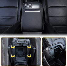 For Jeep Wrangler JK JKU 2007-2010 Center Console Armrest Pad Cover PU Leather