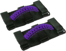 RT-TCZ 2 x Roll Bar Grab Handles Grip Handle for Jeep Wrangler YJ TJ JK JL & Gladiator JT 1987-2023, Interior Accessories, Purple