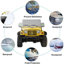 For 1997-2006 Jeep Wrangler TJ Car Cover Rain Snow Sunshade Protection RT-TCZ