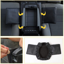 For 2007-2010 Jeep Wrangler JK JKU Center Console Armrest Pad Cover , with Storage Pockets