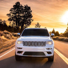 For 2014-2016 Jeep Grand Cherokee Grille Inserts Mesh Honeycomb Chrome Clip-on Cover Trim Kit RT-TCZ