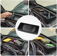 For 2007-2010 Jeep Wrangler JK JKU Dashboard Storage Tray, Organizer Storage Tray, Black RT-TCZ