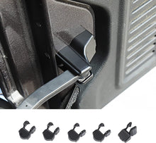 For 2018+ Jeep Wrangler JL JLU 5PCS Door Limited Stopper Protective Cover Trim RT-TCZ