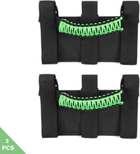 For Jeep Wrangler CJ YJ TJ JK JL & 2020+ Gladiator JT Roll Bar Grab Handles, Green