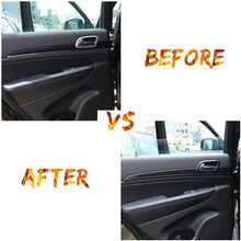 RT-TCZ WK2 Dashboard Panel Trim & Door Handle Cover Kits Interior Trims for 2011-2020 Jeep Grand Cherokee