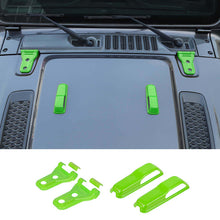 For 2018+ Jeep Wrangler JL JLU Gladiator JT Engine Hood Hinge & Hood Decoration Cover Trim RT-TCZ