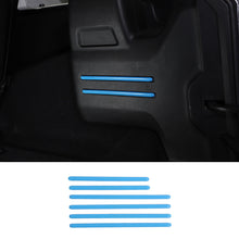 For 2018+ Jeep Wrangler JL 6PCS Rear Tail Trunk Cargo Cover Trim Decor RT-TCZ
