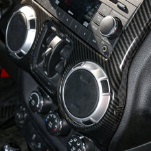 For 2011-2017 Jeep Wrangler JK JKU Center Console Dashboard Control Panel Cover Trim RT-TCZ