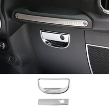 For 2007-2017 Jeep Wrangler JK Passenger Storage Box Handle Cover Trim RT-TCZ