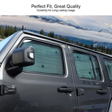 For Jeep Wrangler JL 2018+ 2 Door 6pcs Window Sun Shade Heat Visor Shield Cover
