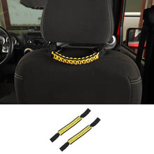 For Jeep Wrangler CJ YJ TJ JL JLU JK JKU Headrest Grab Handles Rear Seat Grip Handles Car Seat Roll Bars RT-TCZ