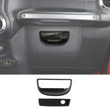 For 2007-2017 Jeep Wrangler JK Passenger Storage Box Handle Cover Trim RT-TCZ