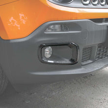 RT-TCZ Front Fog Light Lamp Frame Trim Decor Cover for Jeep Renegade 16-18
