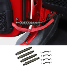For 2007-2017 Jeep Wrangler JK JKU Door Limiting Strap & Stopper Straps RT-TCZ