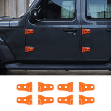 For 2018+ Jeep Wrangler JL JLU & Gladiator JT Door Hinge Covers Protector Decoration Trim Kits RT-TCZ