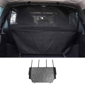 For Jeep Wrangler JK JL 4-Door Back Rear Trunk Isolation Net Pets Fence RT-TCZ