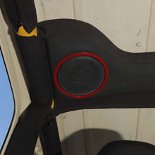 For 1997-2006 Jeep Wrangler TJ Interior Roof Speaker Horn Ring Cover Trim ABS RT-TCZ