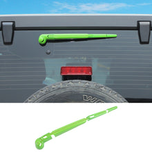 For 2007-2017 Jeep Wrangler JK JKU Rear Rain Windscreen Window Wiper Cover Trim RT-TCZ