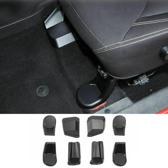 For Jeep Wrangler JK JKU 2007-2017 Front Seat Screw Protector Cover Trim