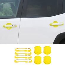 For 2016+ Jeep Renegade Door Handle Bowl Cover Trim Bezel RT-TCZ