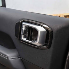 RT-TCZ Car Door Handle Bowl Cover Decor Trim Accessories for 2018+ Jeep Wrangler JL 4-Door