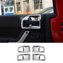 For 2011-2017 Jeep Wrangler JKU Inner Door Handle Bowl Cover Trim RT-TCZ