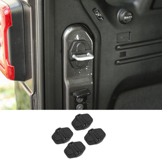 RT-TCZ Car Door Lock Latch Protect Covers For 2018+ Jeep Wrangler JL 2-Door Accessories