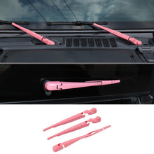 For 2018+ Jeep Wrangler JL Front & Rear Window Windshield Wiper Cover Trim RT-TCZ