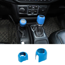 For 2018+ Jeep Wrangler JL/JT Four Wheel Drive Gear Shift Head Trim Cover RT-TCZ