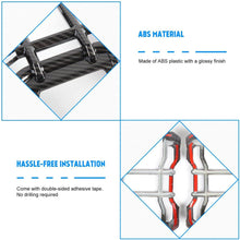 For 2018-2020 Jeep Wrangler JL JLU Taillight Guards Protectors Cover Trim, Applicable LED Light, Carbon Fiber RT-TCZ