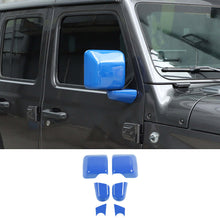 For 2018+ Jeep Wrangler JL JLU & Gladiator JT Side Rearview Mirror & Base Trim Cover RT-TCZ