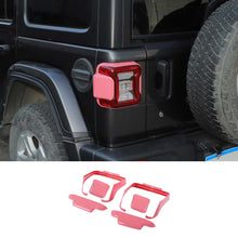 For 2018+ Jeep Wrangler JL Tail Light Decor Cover Trim Decal RT-TCZ