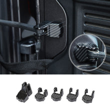 For 2018+ Jeep Wrangler JL JLU 5PCS Door Limited Stopper Protective Cover Trim RT-TCZ