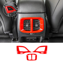 For 2019+ Jeep Cherokee Dashboard Side & Rear Air Vent Outlet Cover Trim Bezels RT-TCZ
