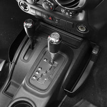 For 2011-2017 Jeep Wrangler JK JKU Interior Gear Shift Tray Organizer ABS Gear Shift Storage Box with USB Charger Socket, Black RT-TCZ