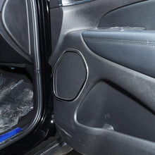 RT-TCZ 4PCS Car Interior Door Speaker Cover Trim for Jeep Grand Cherokee 2011-2020 (Chrome) RT-TCZ